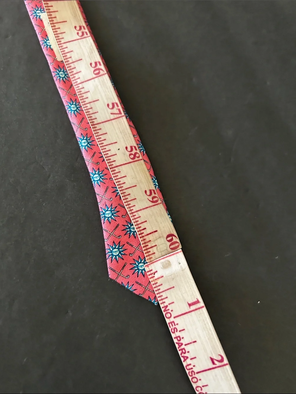 Classic Men's Red Patterned Silk Tie